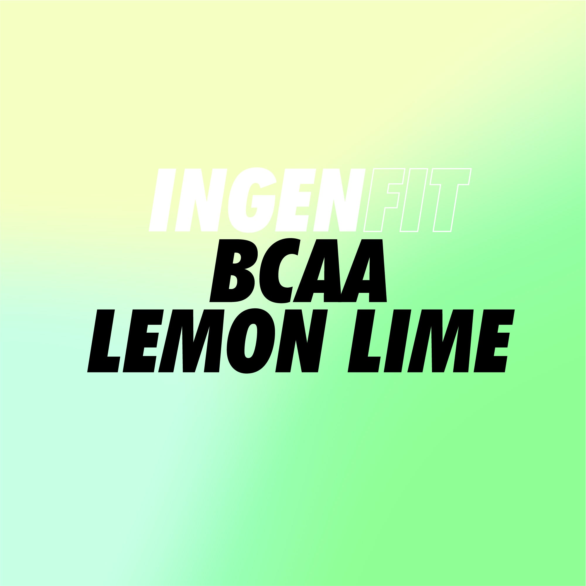 Lemon Lime 🍋 BCAA 2:1 Fuel