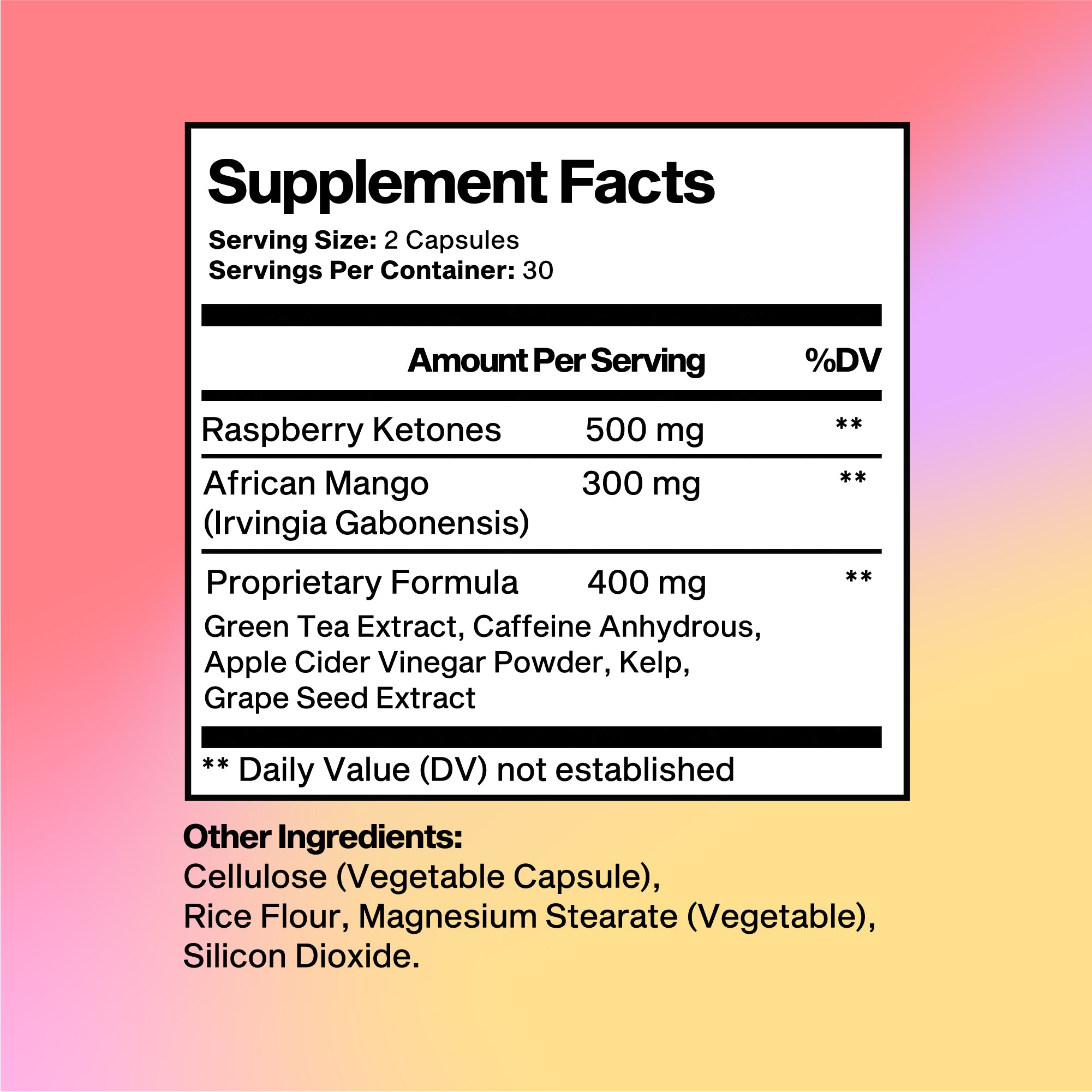 Raspberry Ketones Ultra