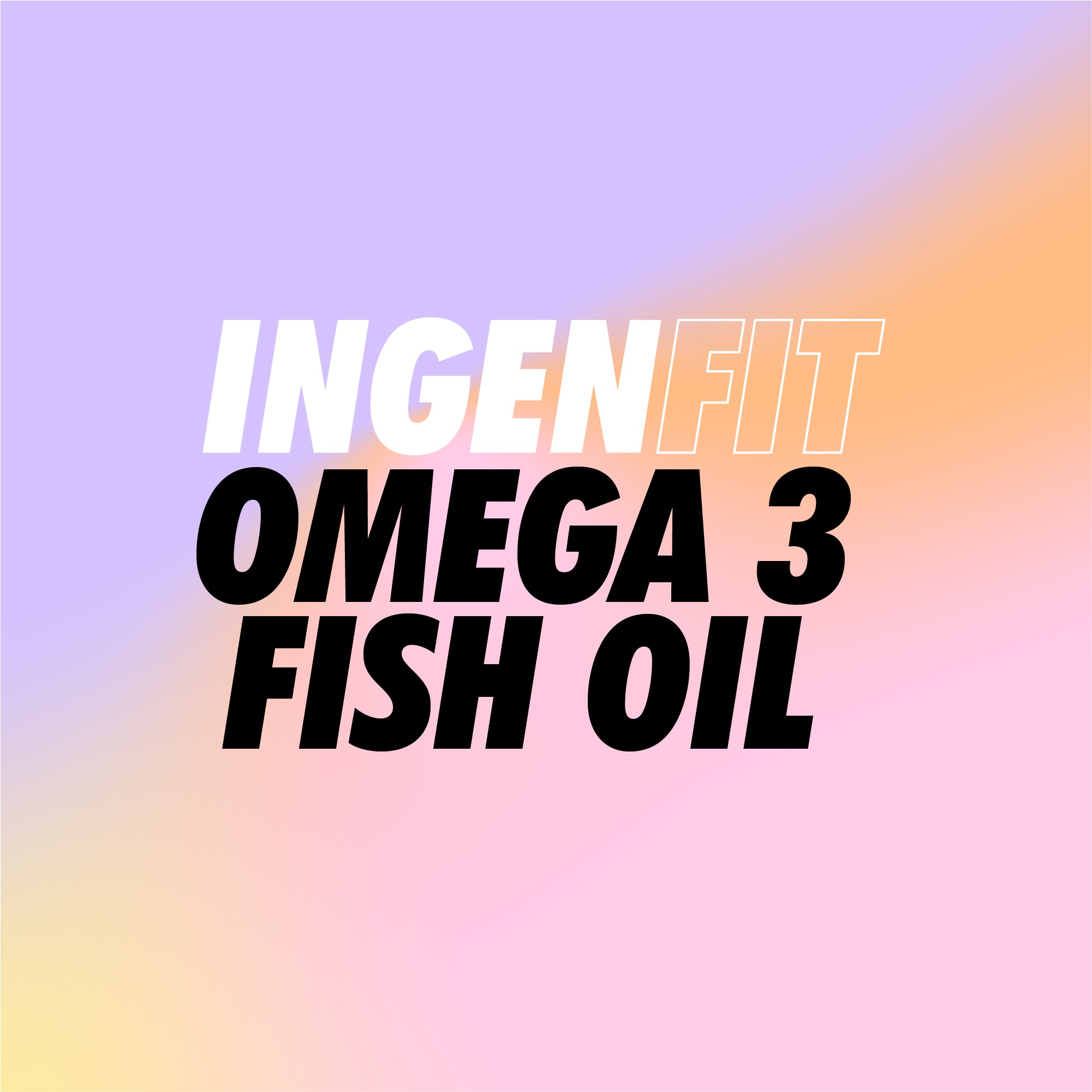 Omega 3 with 🐟 Fish Oil