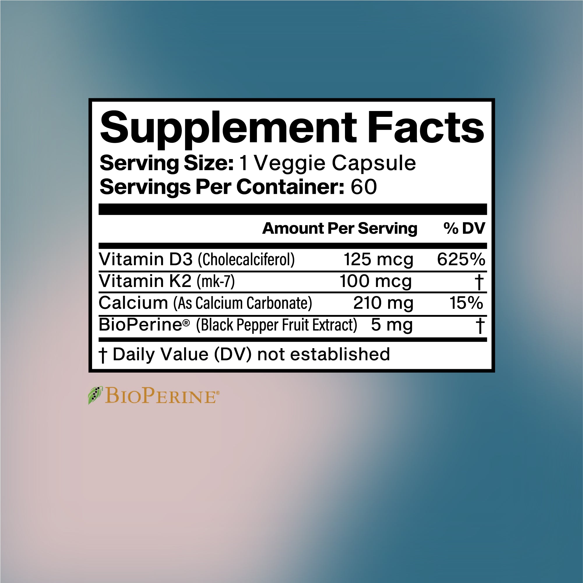 Vitamin K2 + D3 🌞 Supplement