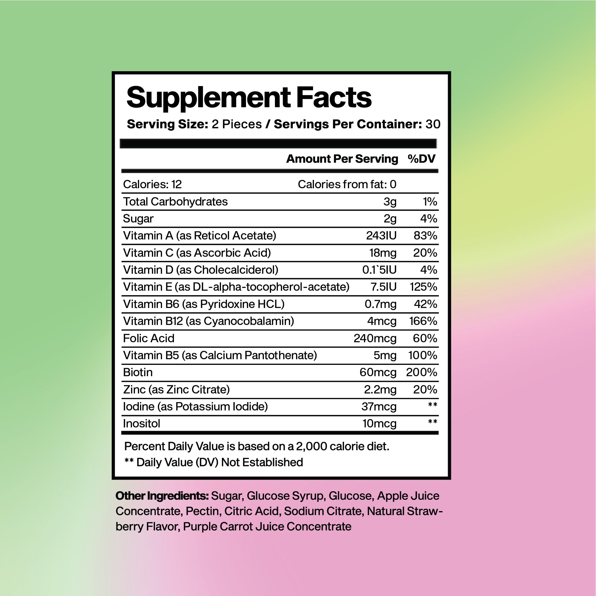 Adult Multivitamin 🧸 Gummies